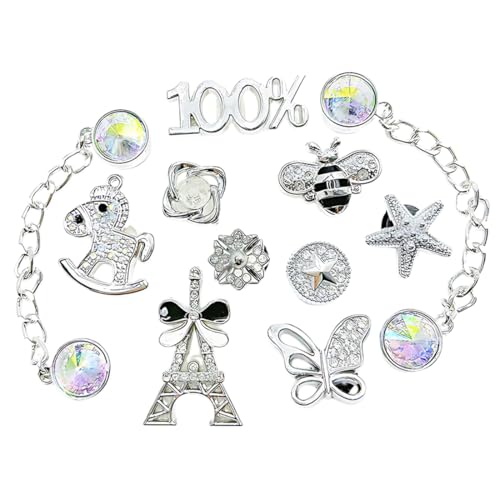 NOPKESV Schuhanstecker Schuh Charms PVC Shoe Charm Charm für Kinder Clog-Dekor für Mädchen Frauen Kinder von NOPKESV