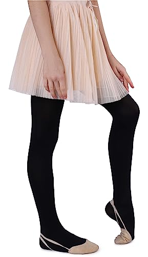 NOQ Mikrofaser-Strumpfhose für Kinder Mädchen 60 DEN weich warm bequem blickdicht für Kleinkinder Strumpfhosen Freizeit Feiern Ballett Schule ein Paar Mary, Nero 128-134 NOQ Mikrofaser-Strumpfhose für Kinder Mädchen 60 DEN weich warm bequem blickdicht für Kleinkinder Strumpfhosen Freizeit Feiern Ballett Schule ein Paar Mary, Nero 128-134 von NOQ