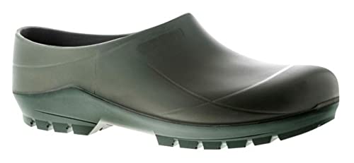 Clogs, Farbe oliv, Gr.45 von <Keine Marke>