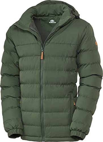 NORDCAP Herren Funktions-Steppjacke, anschmiegsame Übergangsjacke mit Warmer Wattierung, Jacke mit Kapuze, Winddicht und wasserabweisend, Olivgrün, Gr. XXL NORDCAP Herren Funktions-Steppjacke, anschmiegsame Übergangsjacke mit Warmer Wattierung, Jacke mit Kapuze, Winddicht und wasserabweisend, Olivgrün, Gr. XXL von NORDCAP
