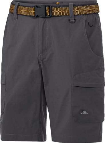 NORDCAP Herren Shorts, Funktionelle Herren Bermuda mit 5 Taschen, Stretch Wanderhose in Regular-Fit, Kurze Hose für Männer, Anthrazit, Gr. 48 von NORDCAP