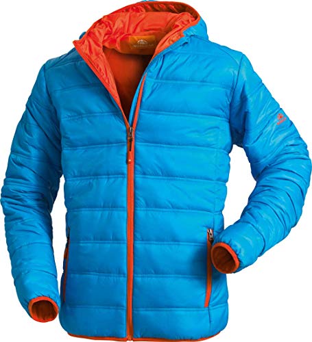 NORDCAP Herren Stepp-Jacke in Daunenoptik, Outdoorjacke, tolle Übergangs- & Winterjacke, 100% Wattierung, Blau, M von NORDCAP