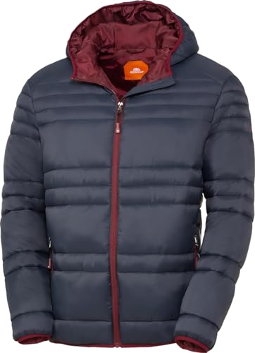 NORDCAP Steppjacke Herren in Daunenoptik, warme Übergangsjacke, Ultraleicht mit Kapuze, 100% Wattierung, Marine, Gr. 3XL von NORDCAP