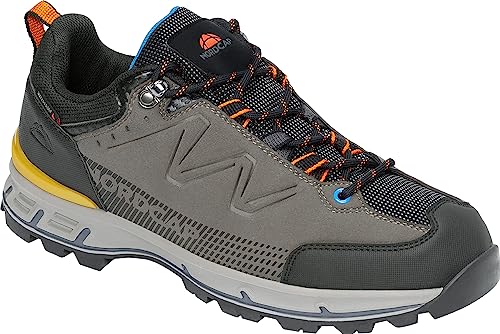 NORDCAP Trekkingschuhe niedrig, rutschfeste Wanderschuhe für Frauen und Männer, wasserdicht & temperaturregulierend, ideal für alle Outdoor Abenteuer, Grau, Gr. 38 von NORDCAP