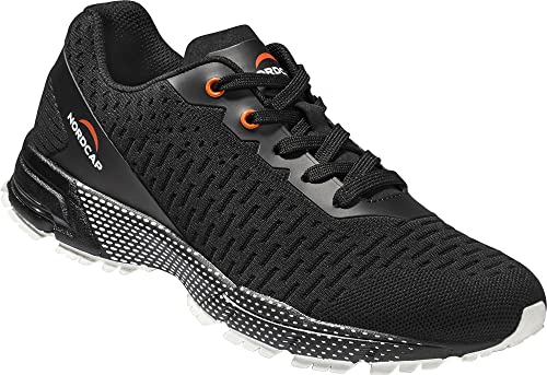 NORDCAP atmungsaktive Outdoorschuhe mit Mesh-Oberfläche, Nahtlose Freizeitschuhe in modischem Design für Frauen und Männer, Ultraleicht & funktionell, griffige Sohle, Schwarz, Gr. 46 NORDCAP atmungsaktive Outdoorschuhe mit Mesh-Oberfläche, Nahtlose Freizeitschuhe in modischem Design für Frauen und Männer, Ultraleicht & funktionell, griffige Sohle, Schwarz, Gr. 46 von NORDCAP