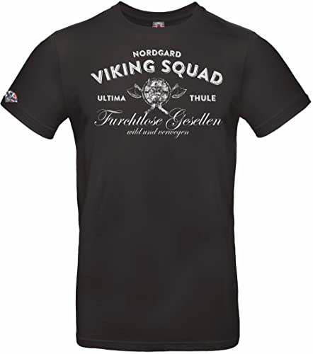 NORDGARD Shirt Squad Wikinger Shirt für Damen und Herren des Modelabels (XL) von NORDGARD