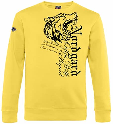 NORDGARD Sweater/Pulli Fenrir (3XL) Kreidehellgelb von NORDGARD