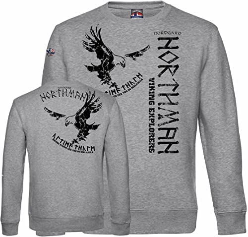 NORDGARD Sweater/Pulli Northman 2 (L) Heather Grey von NORDGARD