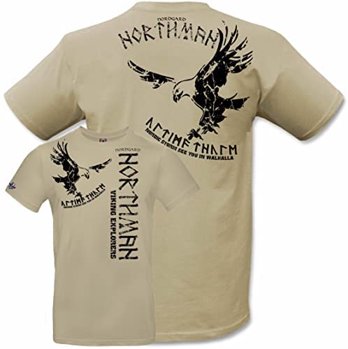 NORDGARD Viking Shirt Northman 2 (L) Sand von NORDGARD