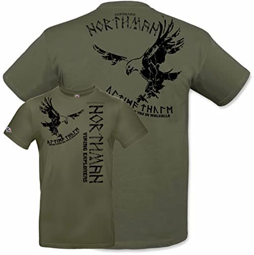 NORDGARD Viking Shirt Northman 2 (XXL) Khaki von NORDGARD