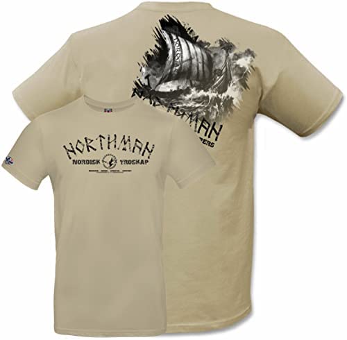 NORDGARD Viking Shirt Northman 4 Sand 3XL von NORDGARD