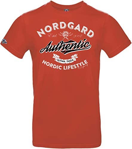 NORDGARD Viking Shirt Skjerme (rot, M) von NORDGARD