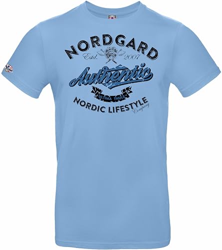 NORDGARD Viking Shirt Skjerme (himmelblau, XL) von NORDGARD