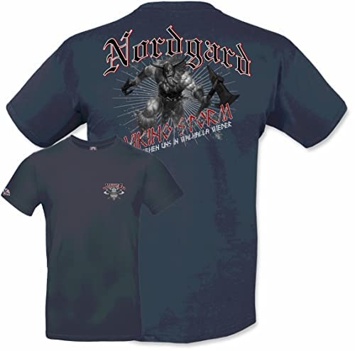 NORDGARD Viking Shirt Walhall (4 XL) Marine von NORDGARD