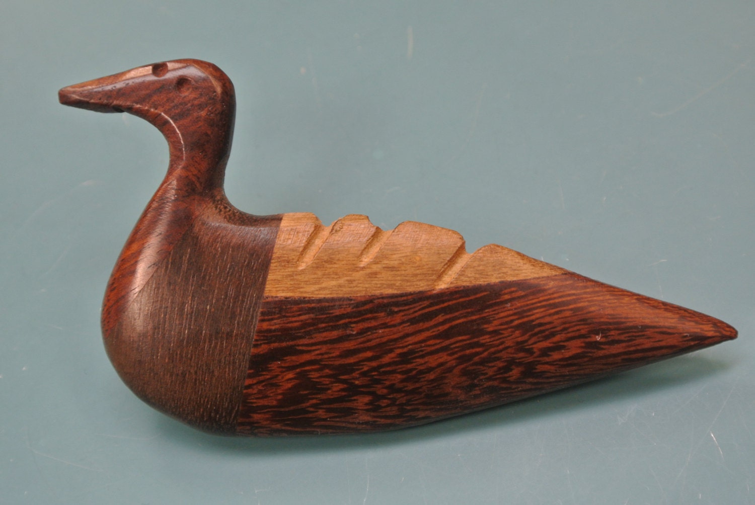 Vintage 1970S Handgefertigte Holz Vogel Brosche - Philippine Made von NORDICARTVINTAGE