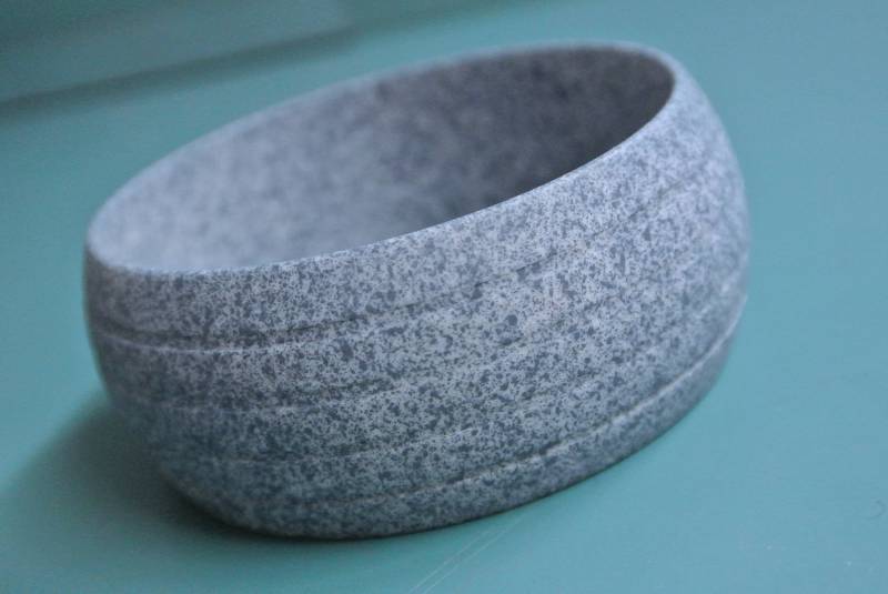 Vintage 1980S Armreif Aus Blauem Kunststoff, Unbenutzt von NORDICARTVINTAGE