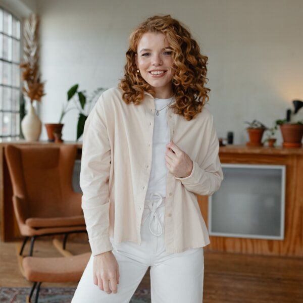 NORDLICHT Cord Hemd Bluse aus Bio-Baumwolle SIRI von NORDLICHT