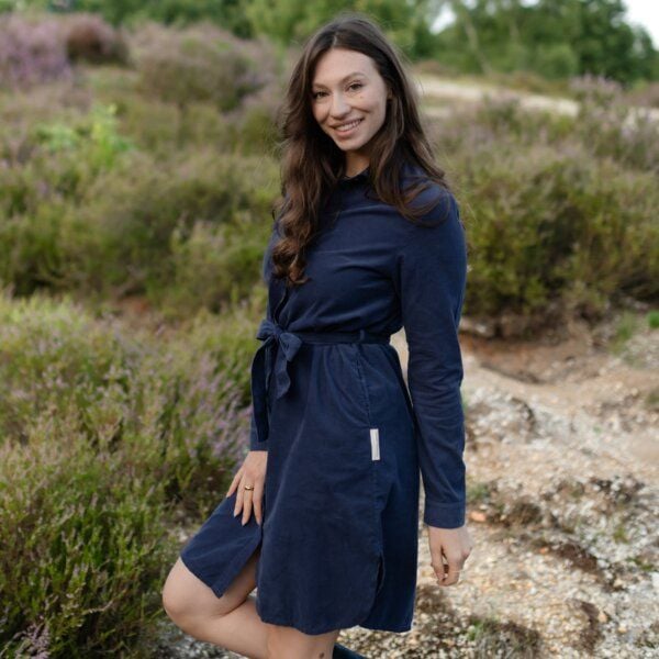 NORDLICHT Cord Kleid Enna aus 100% Bio-Baumwolle von NORDLICHT