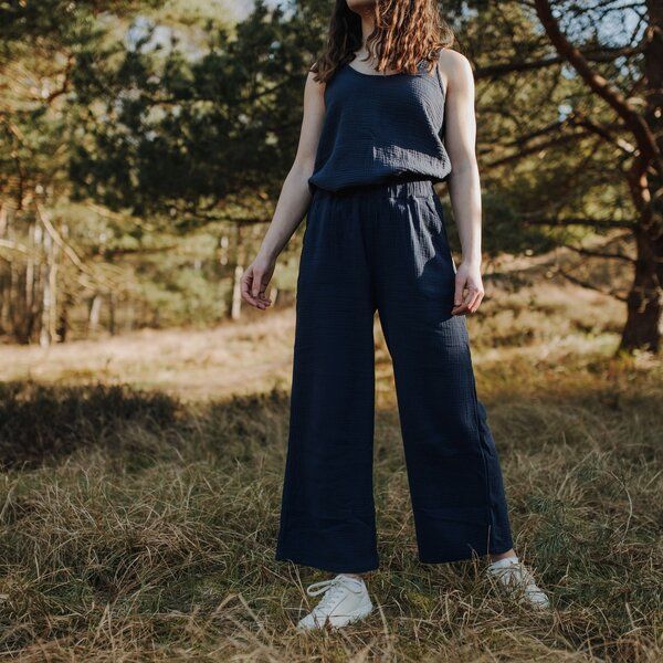 NORDLICHT Damen Hose aus Bio-Baumwolle Musselin LEJA von NORDLICHT