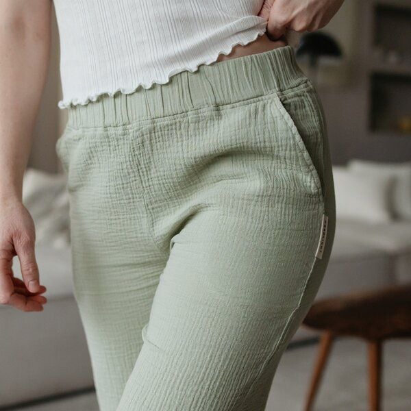 NORDLICHT Damen Hose aus Bio-Baumwolle Musselin LEJA von NORDLICHT