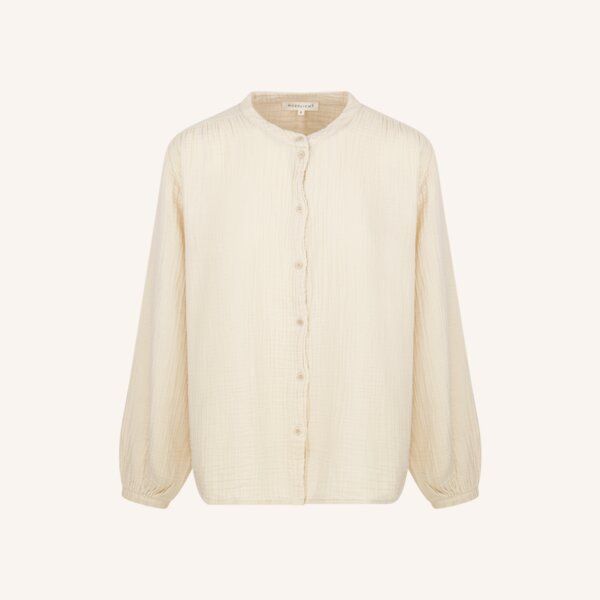 NORDLICHT Damen Musselin Bluse aus 100% Bio-Baumwolle CLARA von NORDLICHT