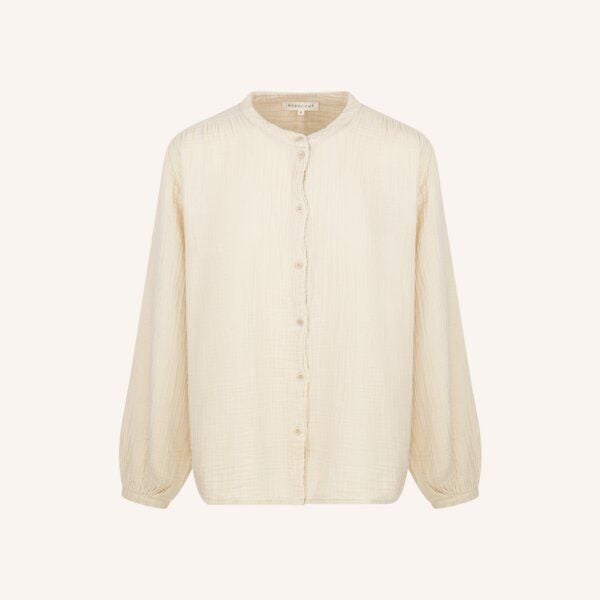 NORDLICHT Damen Musselin Bluse aus 100% Bio-Baumwolle CLARA von NORDLICHT