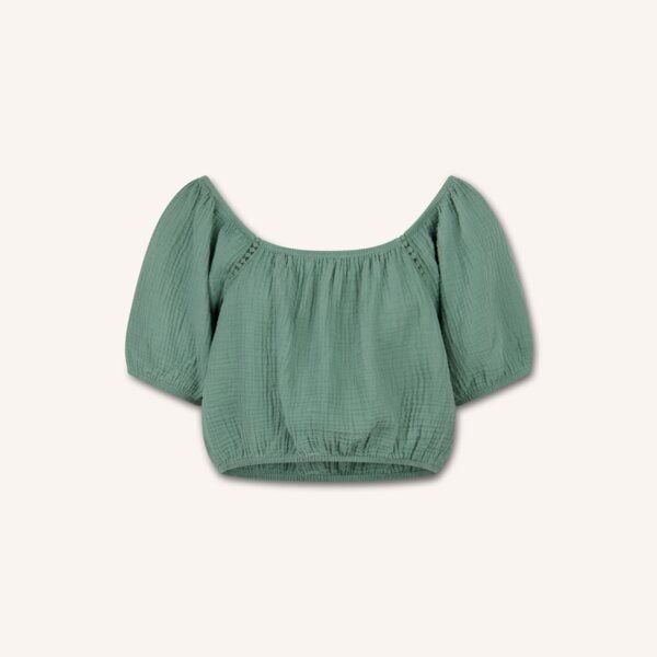 NORDLICHT Damen Musselin Crop Top aus Bio-Baumwolle MAILIN von NORDLICHT