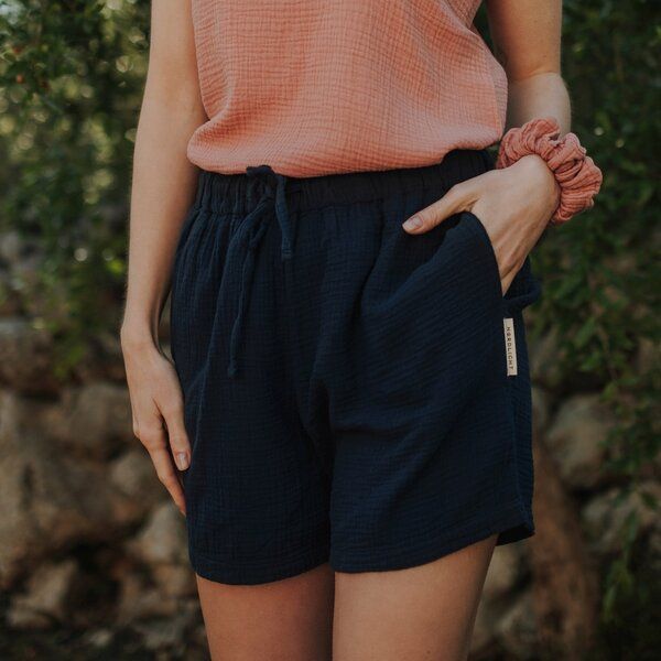 NORDLICHT Musselin Shorts aus 100% Bio-Baumwolle LEJA von NORDLICHT