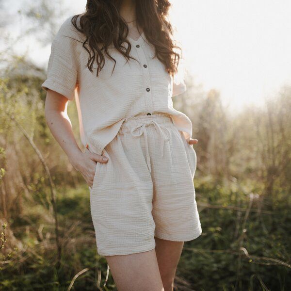 NORDLICHT Musselin Shorts aus 100% Bio-Baumwolle LEJA von NORDLICHT