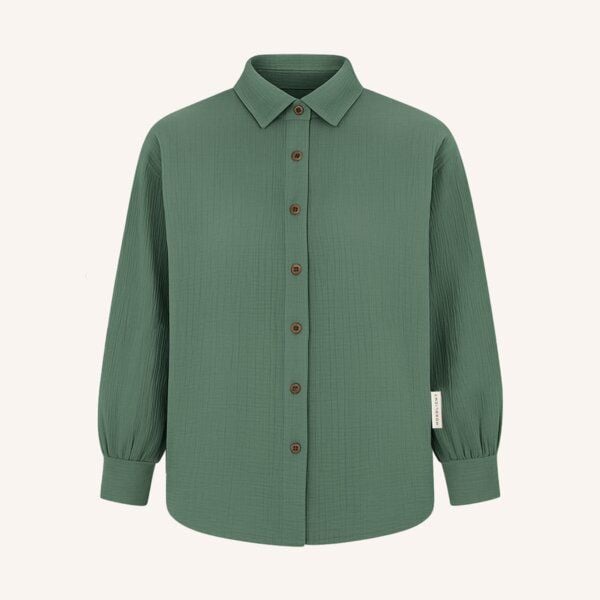 NORDLICHT Oversize Musselin Bluse Falla aus 100% Bio-Baumwolle NORDLICHT Oversize Musselin Bluse Falla aus 100% Bio-Baumwolle von NORDLICHT