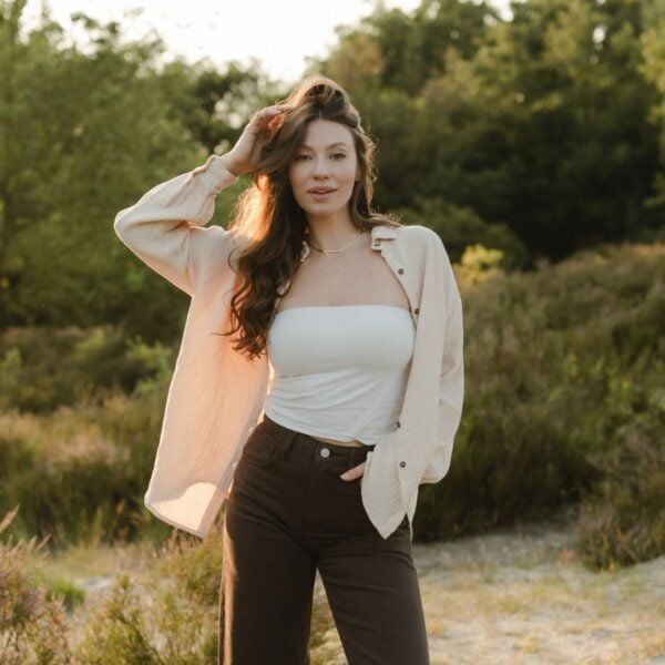 NORDLICHT Oversize Musselin Bluse Falla aus 100% Bio-Baumwolle von NORDLICHT