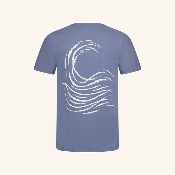 NORDLICHT Statement T-Shirt Talvi Ozeanblau aus 100% Bio-Baumwolle NORDLICHT Statement T-Shirt Talvi Ozeanblau aus 100% Bio-Baumwolle von NORDLICHT