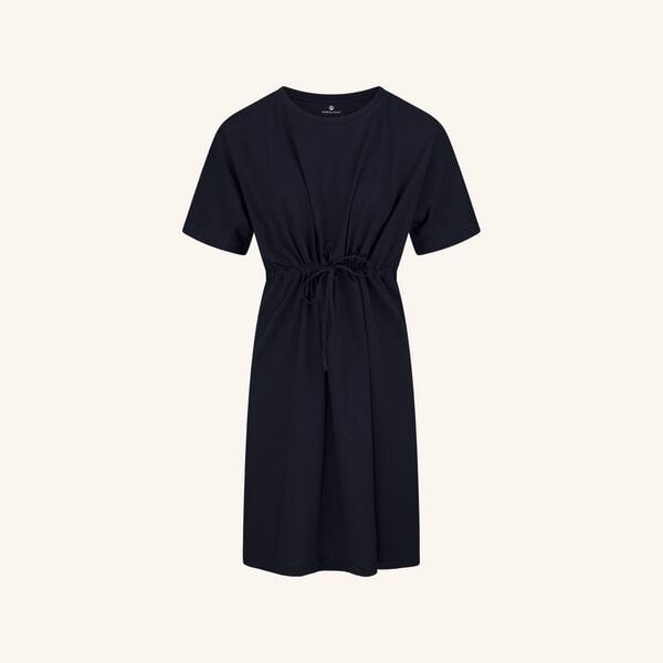 NORDLICHT T-Shirt Kleid ILMA Dunkelblau aus 100% Bio-Baumwolle mit Taillenband NORDLICHT T-Shirt Kleid ILMA Dunkelblau aus 100% Bio-Baumwolle mit Taillenband von NORDLICHT