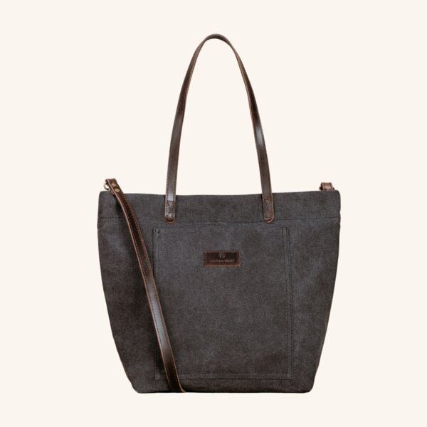 NORDLICHT Tasche FINJA aus Bio-Baumwolle und Naturleder NORDLICHT Tasche FINJA aus Bio-Baumwolle und Naturleder von NORDLICHT