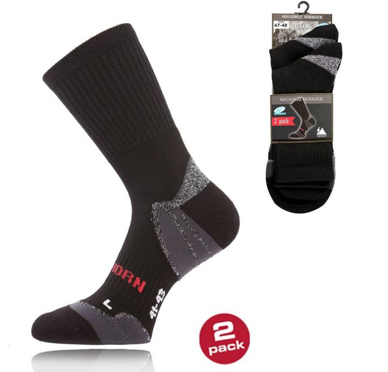 NORDONA Laufsocken nordhorn - Profi Trekkingsocken Wander Outdoor Socken 2 Paar (0-Paar) von NORDONA