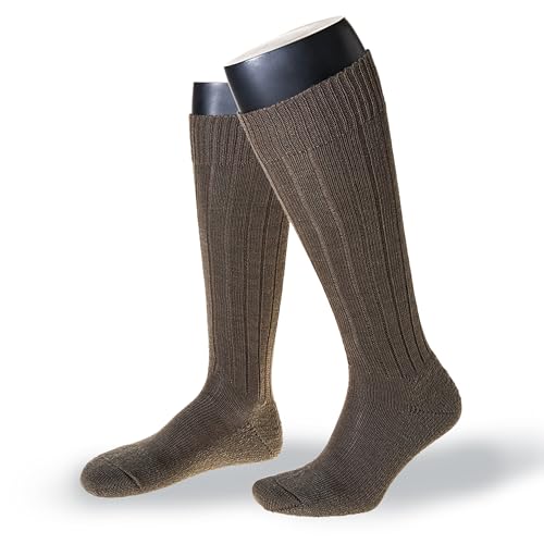 NORDPOL Original Bundeswehr Socken 8440-0052 (48-52 | Oliv | 3 Paar) – Ideale Passform und temperaturausgleichend – Robuste Militärsocken aus hochwertiger Wolle – optimal für Outdoor von NORDPOL-Strümpfe