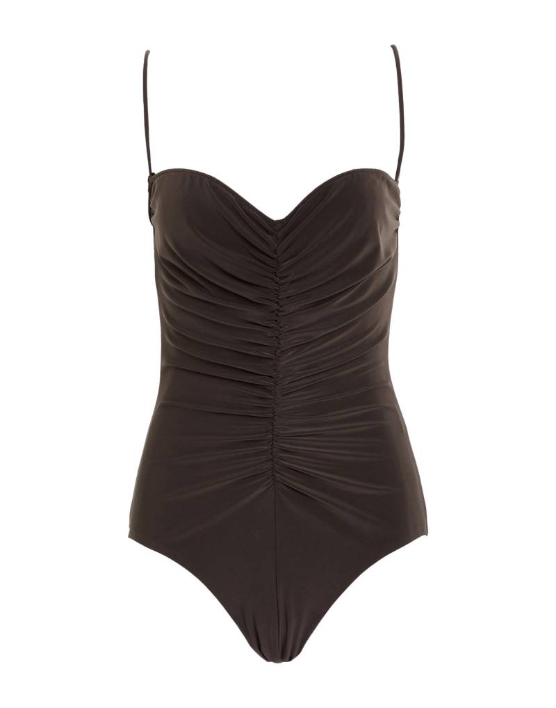 NORMA KAMALI Bodysuit Damen Schokobraun von NORMA KAMALI