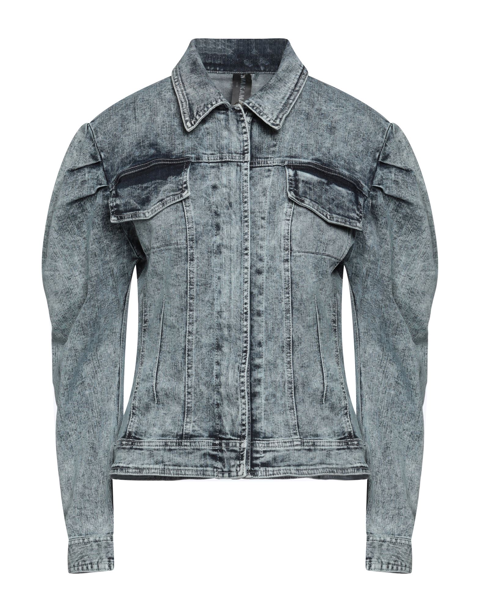 NORMA KAMALI Jeansjacke/-mantel Damen Blau von NORMA KAMALI