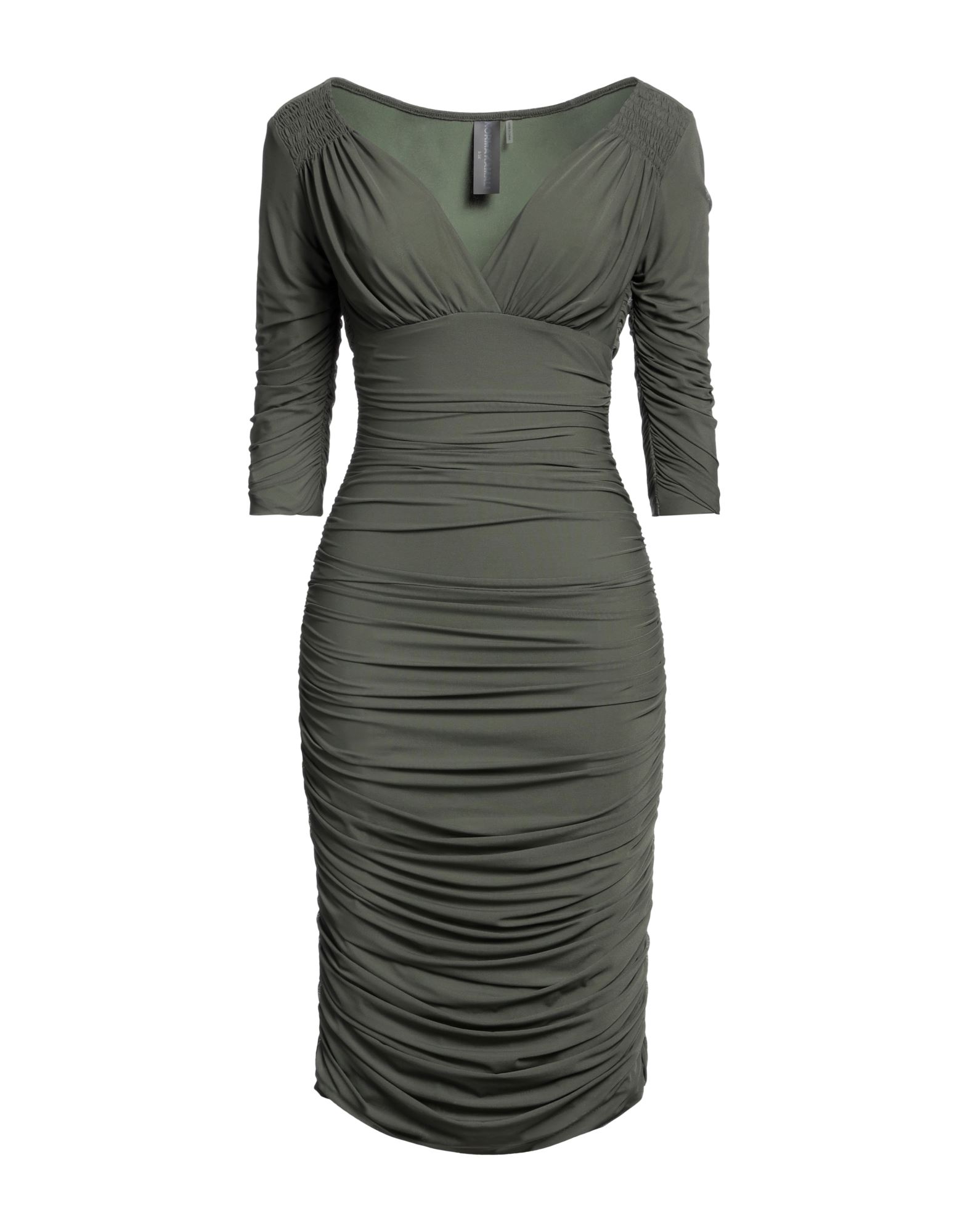 NORMA KAMALI Midi-kleid Damen Militärgrün von NORMA KAMALI