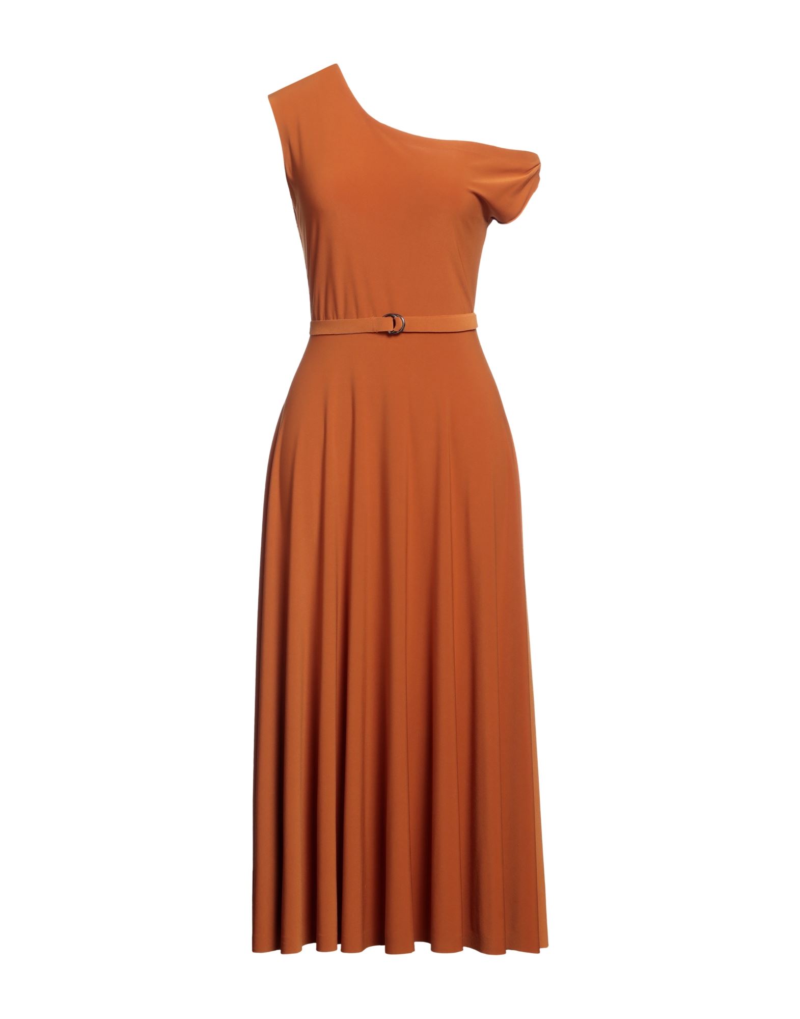 NORMA KAMALI Midi-kleid Damen Rostrot von NORMA KAMALI