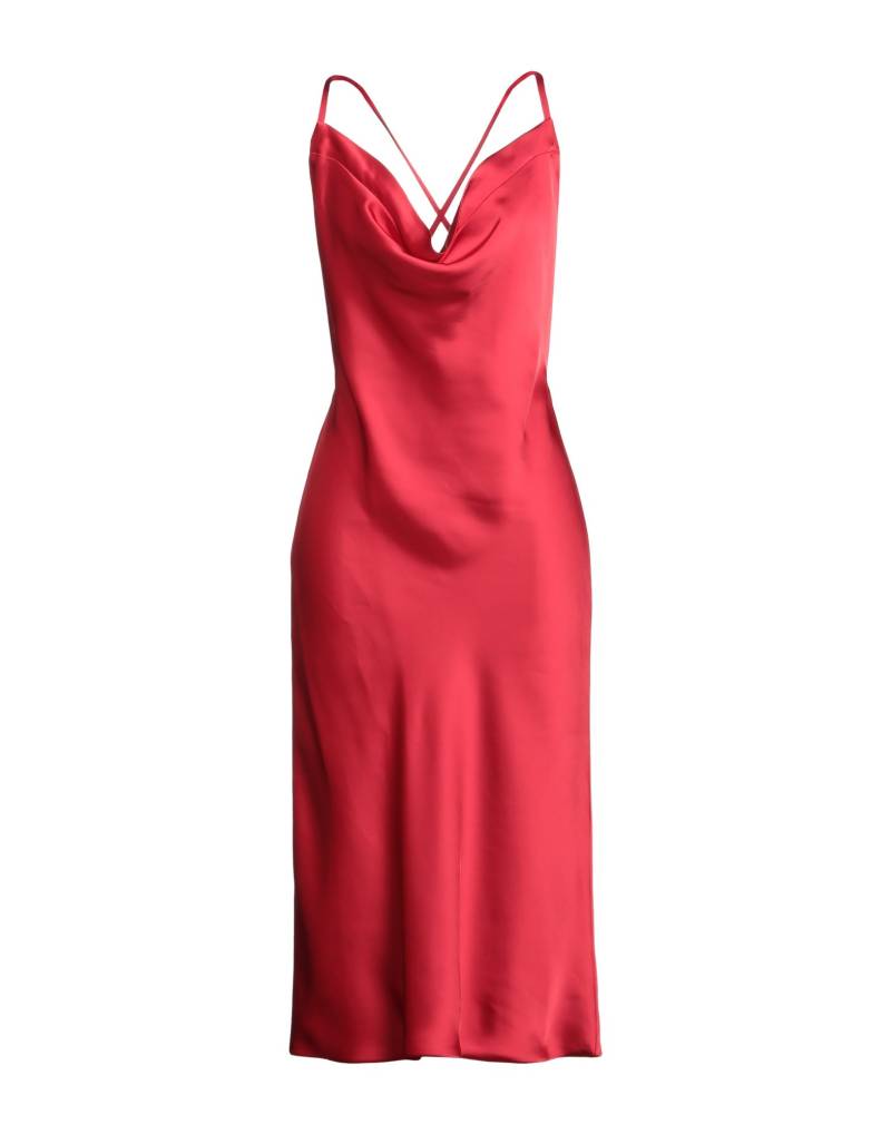 NORMA KAMALI Midi-kleid Damen Rot von NORMA KAMALI