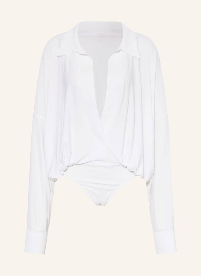 Norma Kamali Blusen-Body weiss von NORMA KAMALI