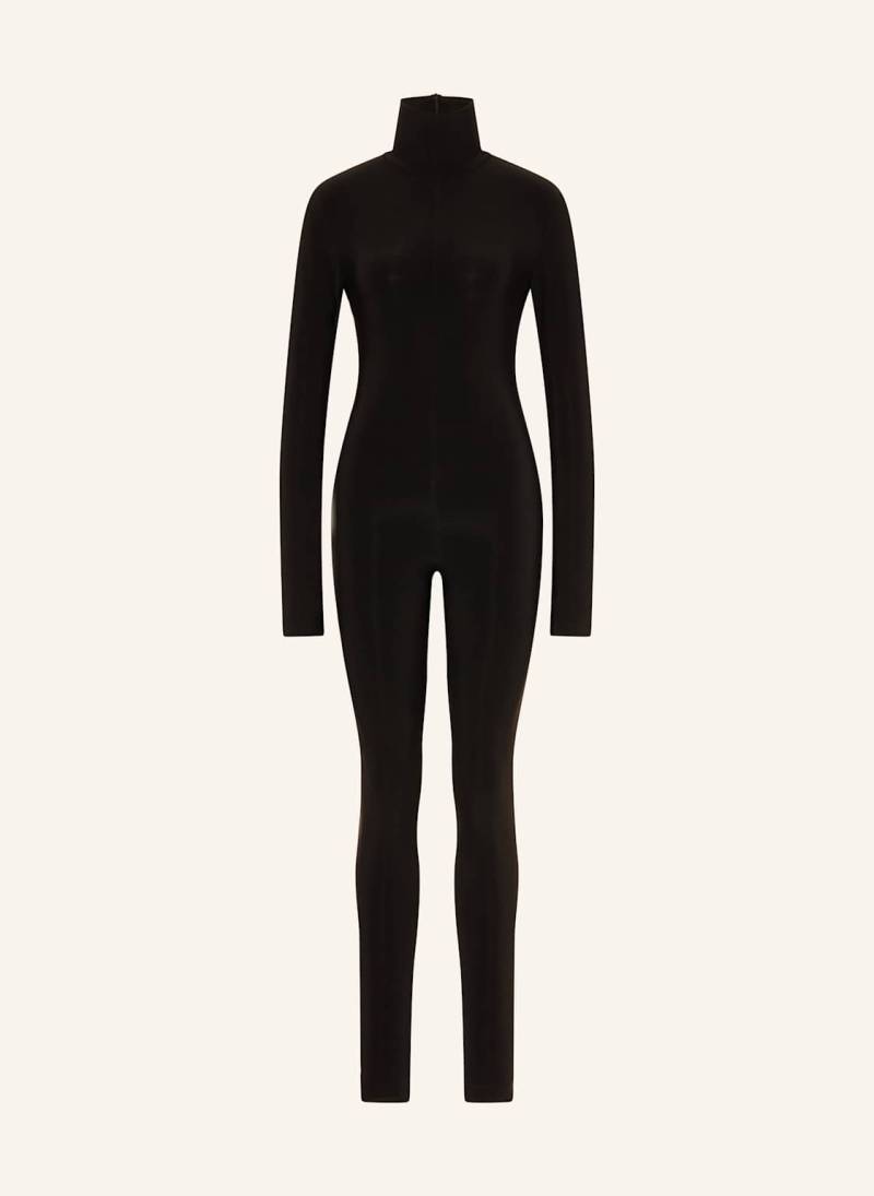 Norma Kamali Jersey-Jumpsuit schwarz von NORMA KAMALI