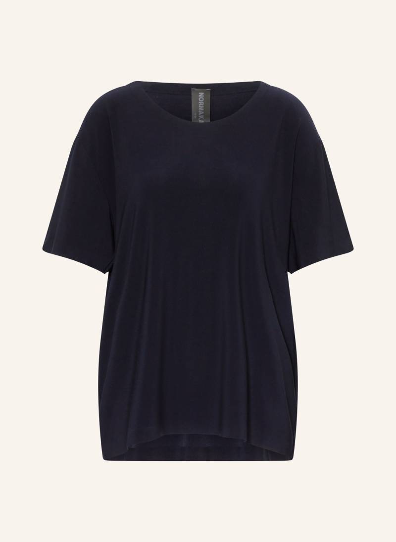 Norma Kamali T-Shirt blau von NORMA KAMALI