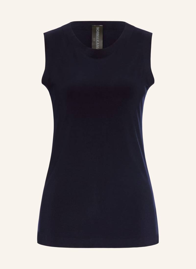 Norma Kamali Top blau von NORMA KAMALI