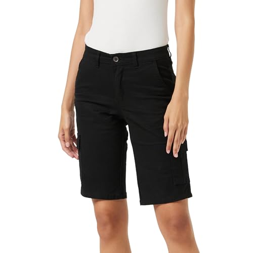 NOROZE Damen Frauen Baumwoll 3/4 Chino Shorts Kurze Hosen von NOROZE