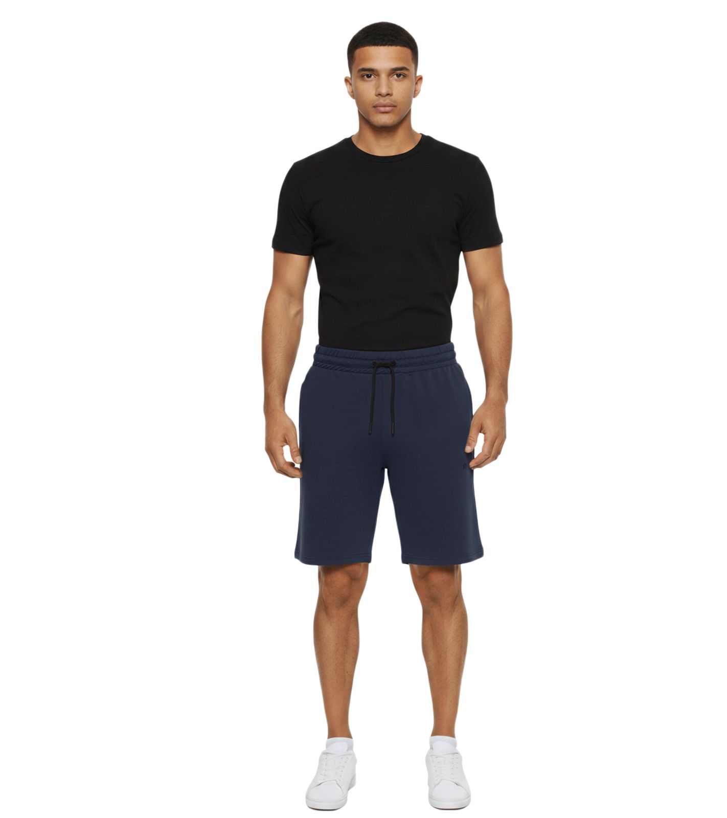 NORTH BEND Brendan Herren Sweat-Shorts Freizeit Bermuda mit Viskose und Taschen 223450MMM 2154 Blau von NORTH BEND