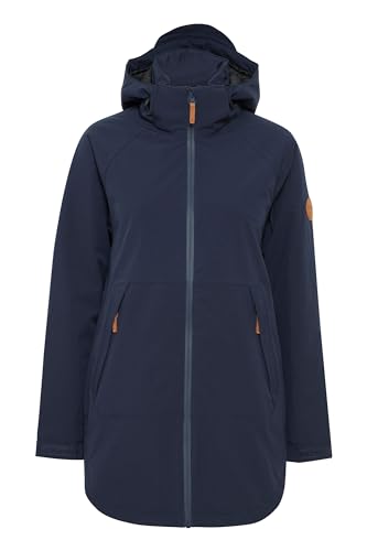 NORTH BEND NBBrenda Outdoorjacke wasserdicht atmungsaktiv und winddicht mit Wassersäule 15000mm W-PRO Wetterschutzsystem, Größe:38, Farbe:Navy Blazer (2048) von NORTH BEND