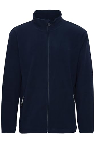 NORTH BEND NBCocas Fleecejacke atmungsaktiv sportliche und wärmende Jacke mit Stehkragen, Größe:2XL, Farbe:Navy Blazer (2048) von NORTH BEND