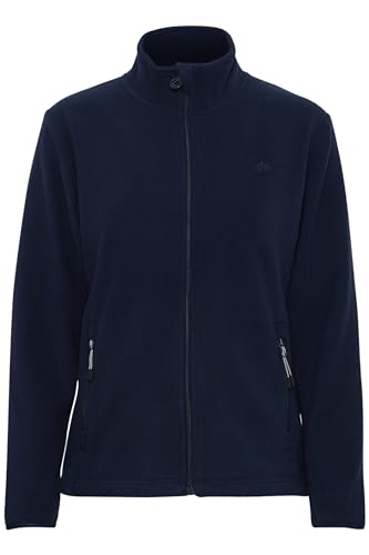 NORTH BEND NBConna Fleecejacke atmungsaktiv sportliche und wärmende Jacke mit Stehkragen, Größe:38, Farbe:Navy Blazer (2048) von NORTH BEND